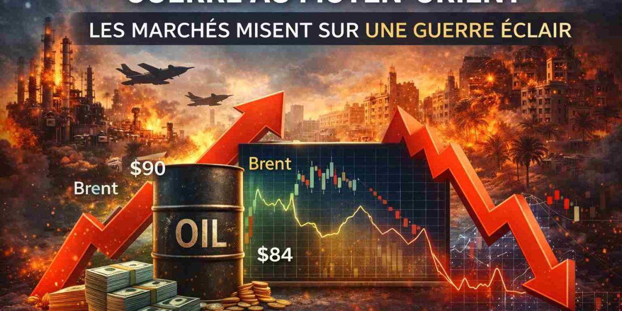 Pétrole : les marchés évitent l’effondrement après un conflit proche-oriental